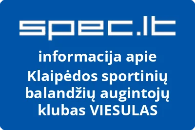 Klaipėdos sportinių balandžių augintojų klubas VIESULAS