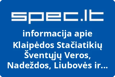 Klaipėdos Stačiatikių Šventųjų Veros, Nadeždos, Liubovės ir Zofijos Parapija