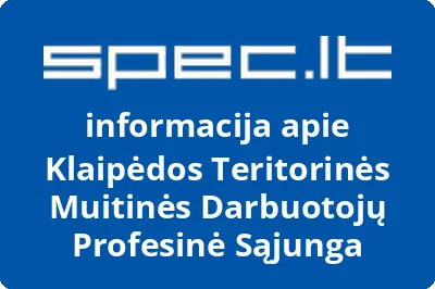 Klaipėdos teritorinės muitinės darbuotojų profesinė sąjunga