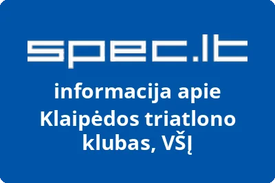Klaipėdos triatlono klubas, VŠĮ