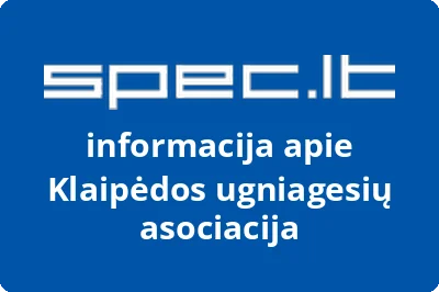 Klaipėdos ugniagesių asociacija