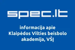 Klaipėdos Vilties beisbolo akademija, VŠĮ | spec.lt