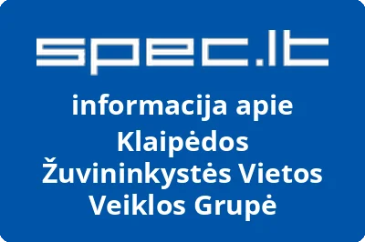 Klaipėdos Žuvininkystės Vietos Veiklos Grupė