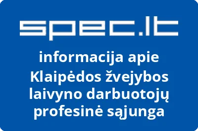 Klaipėdos žvejybos laivyno darbuotojų profesinė sąjunga