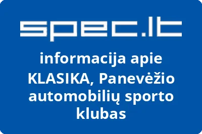KLASIKA, Panevėžio automobilių sporto klubas
