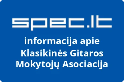 Klasikinės gitaros mokytojų asociacija