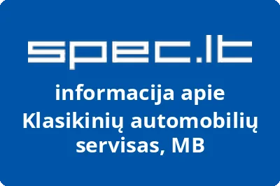 Klasikinių automobilių servisas, MB