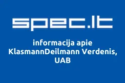 KlasmannDeilmann Verdenis, UAB | spec.lt