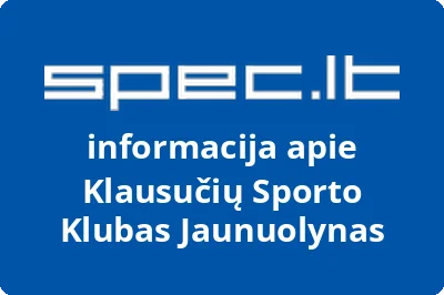 Klausučių Sporto Klubas Jaunuolynas