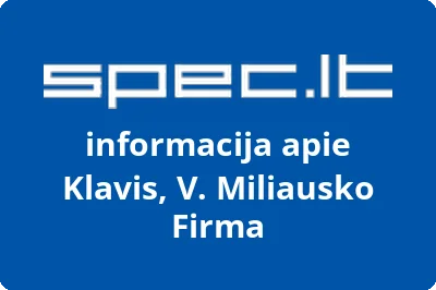 Klavis, V. Miliausko Firma
