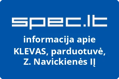 KLEVAS, parduotuvė, Z. Navickienės, IĮ
