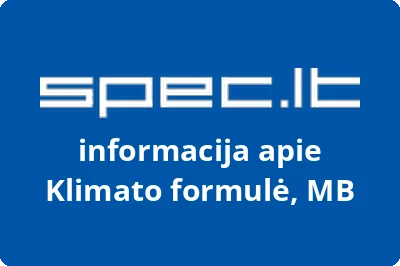 Klimato formulė, MB