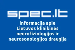 Lietuvos klinikinės neurofiziologijos ir neurosonologijos draugija iliustracija
