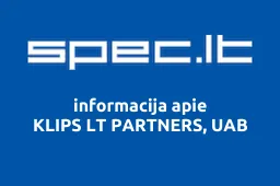 KLIPS LT PARTNERS, UAB | spec.lt