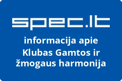 Klubas Gamtos ir žmogaus harmonija