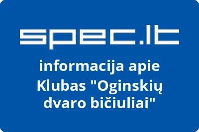 Klubas Oginskių dvaro bičiuliai | spec.lt