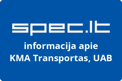 KMA Transportas, UAB | spec.lt