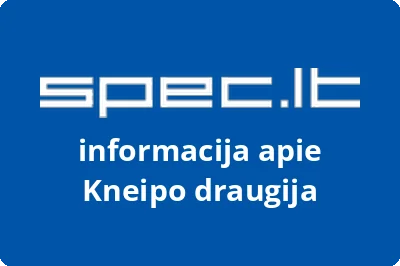 Kneipo draugija | spec.lt