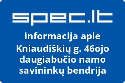 Kniaudiškių g. 46ojo daugiabučio namo savininkų bendrija