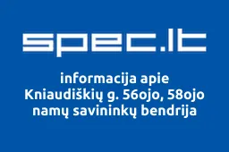 Kniaudiškių g. 56ojo, 58ojo namų savininkų bendrija | spec.lt