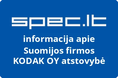 Suomijos firmos KODAK OY atstovybė