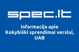 Kokybiški sprendimai verslui, UAB | spec.lt