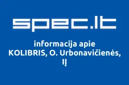 KOLIBRIS, O. Urbonavičienės, IĮ | spec.lt