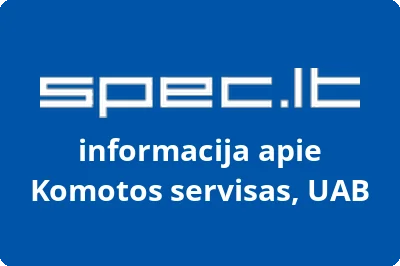 Komotos servisas, UAB | spec.lt