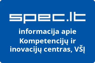 Kompetencijų ir inovacijų centras, VŠĮ