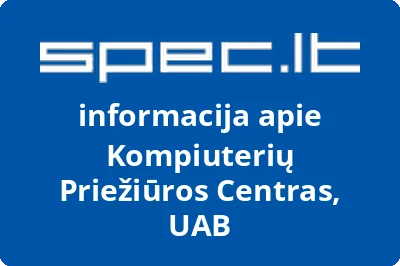 Kompiuterių priežiūros centras, UAB