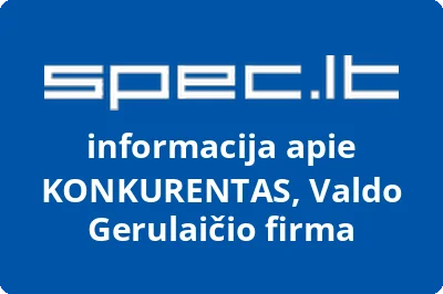 KONKURENTAS, Valdo Gerulaičio firma