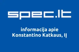 Konstantino Katkaus, IĮ | spec.lt