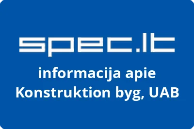 Konstruktion byg, UAB | spec.lt