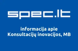 Konsultacijų inovacijos, MB | spec.lt