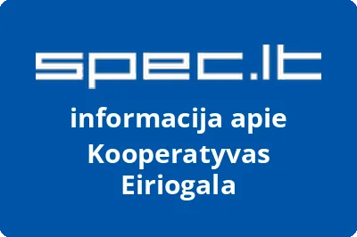 Kooperatyvas Eiriogala | spec.lt