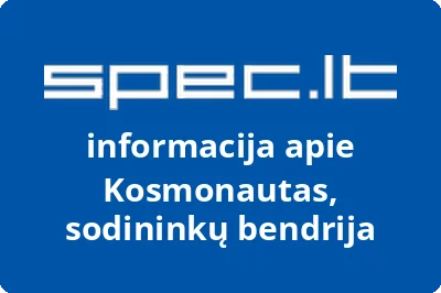 Kosmonautas, sodininkų bendrija