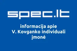 V. Kovganko individuali įmonė iliustracija