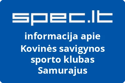 Kovinės savigynos sporto klubas Samurajus