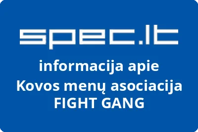 Kovos menų asociacija FIGHT GANG