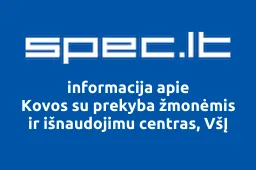 Kovos su prekyba žmonėmis ir išnaudojimu centras, VšĮ | spec.lt