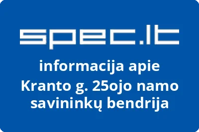 Kranto g. 25ojo namo savininkų bendrija