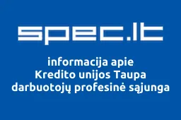Kredito unijos Taupa darbuotojų profesinė sąjunga | spec.lt