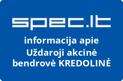 KREDOLINĖ, UAB