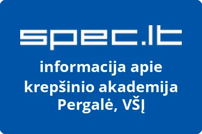krepšinio akademija Pergalė, VŠĮ | spec.lt