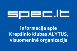 Krepšinio klubas ALYTUS, visuomeninė organizacija