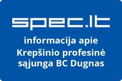 Krepšinio profesinė sąjunga BC Dugnas