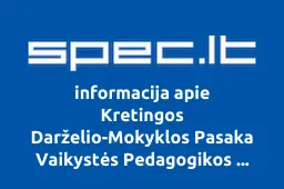 Kretingos Darželio-Mokyklos Pasaka Vaikystės Pedagogikos Centro Rėmimo Fondas