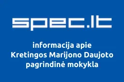 Kretingos Marijono Daujoto pagrindinė mokykla