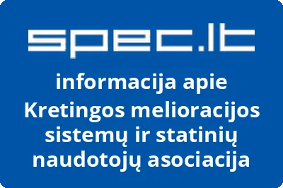 Kretingos melioracijos sistemų ir statinių naudotojų asociacija