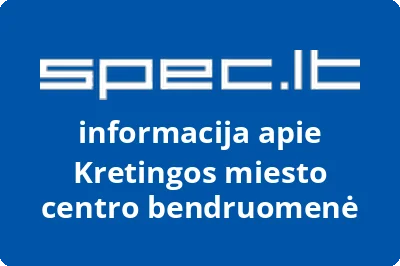 Kretingos miesto centro bendruomenė | spec.lt